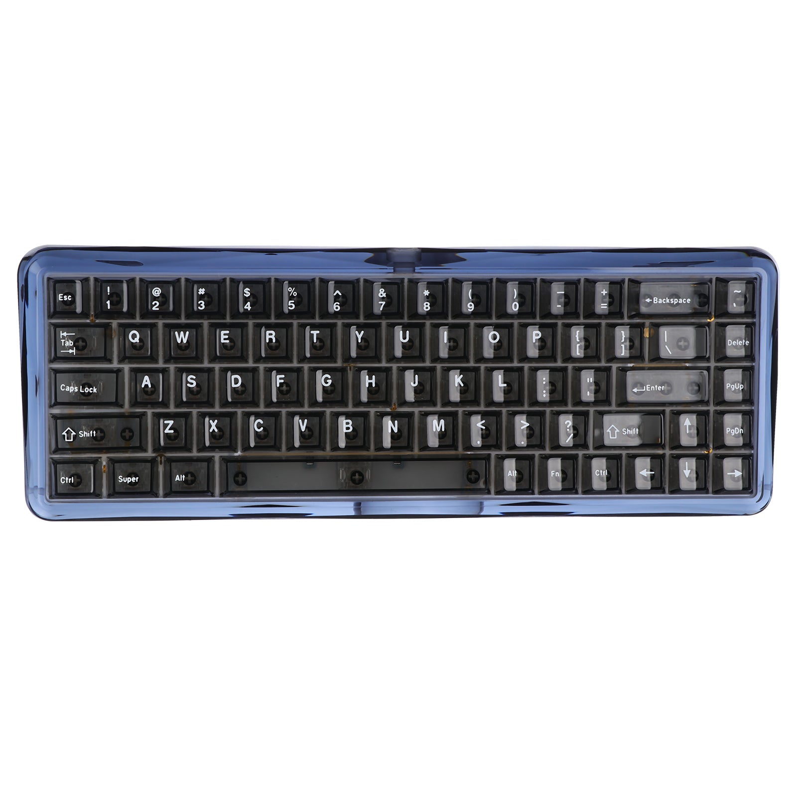 Everglide SK68 Acrylic Translucent Keyboard
