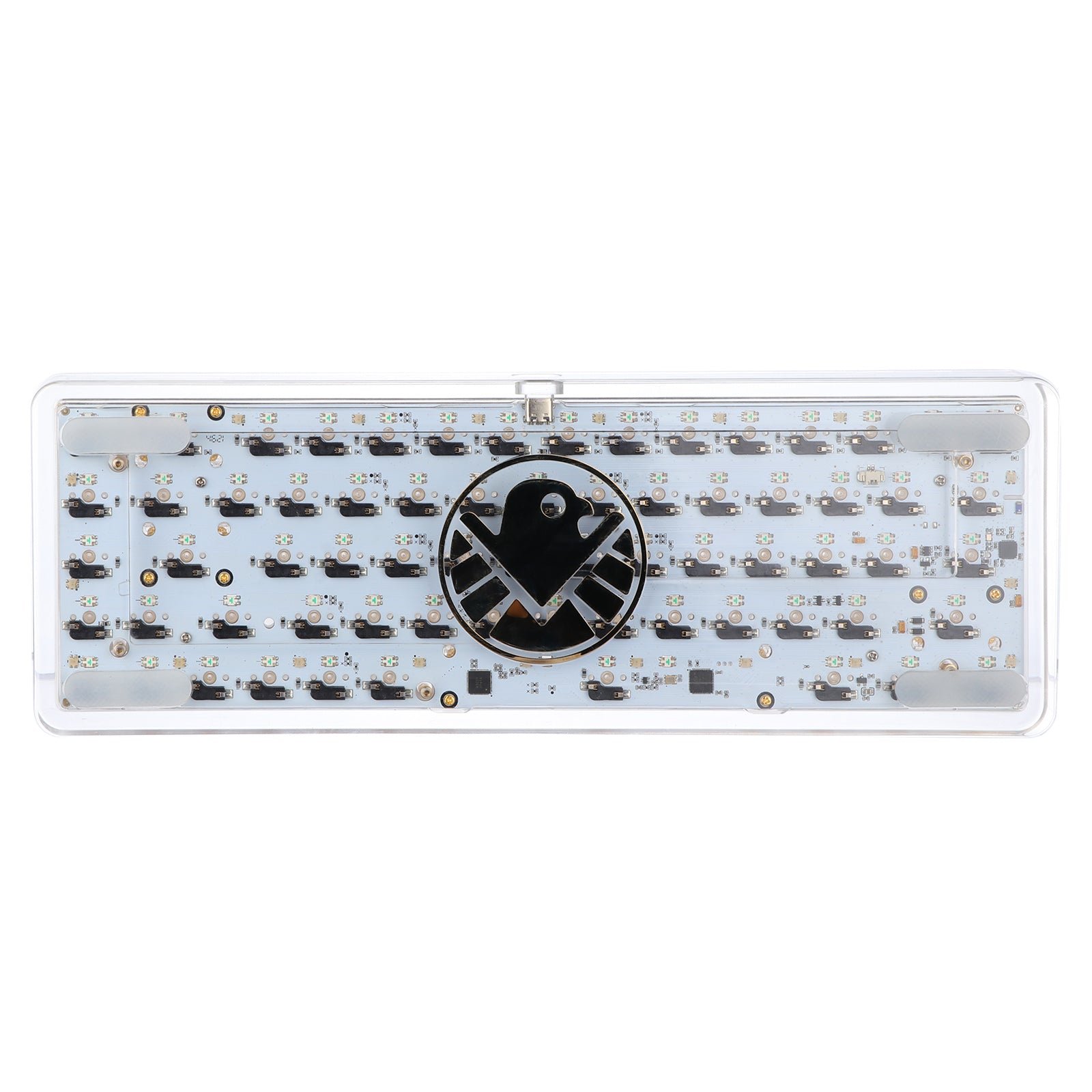 Everglide SK68 Acrylic Translucent Keyboard