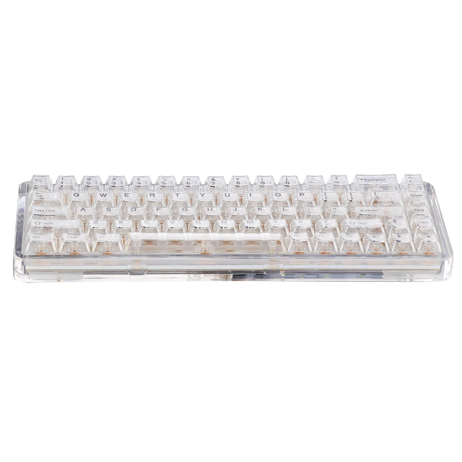 Everglide SK68 Acrylic Translucent Keyboard