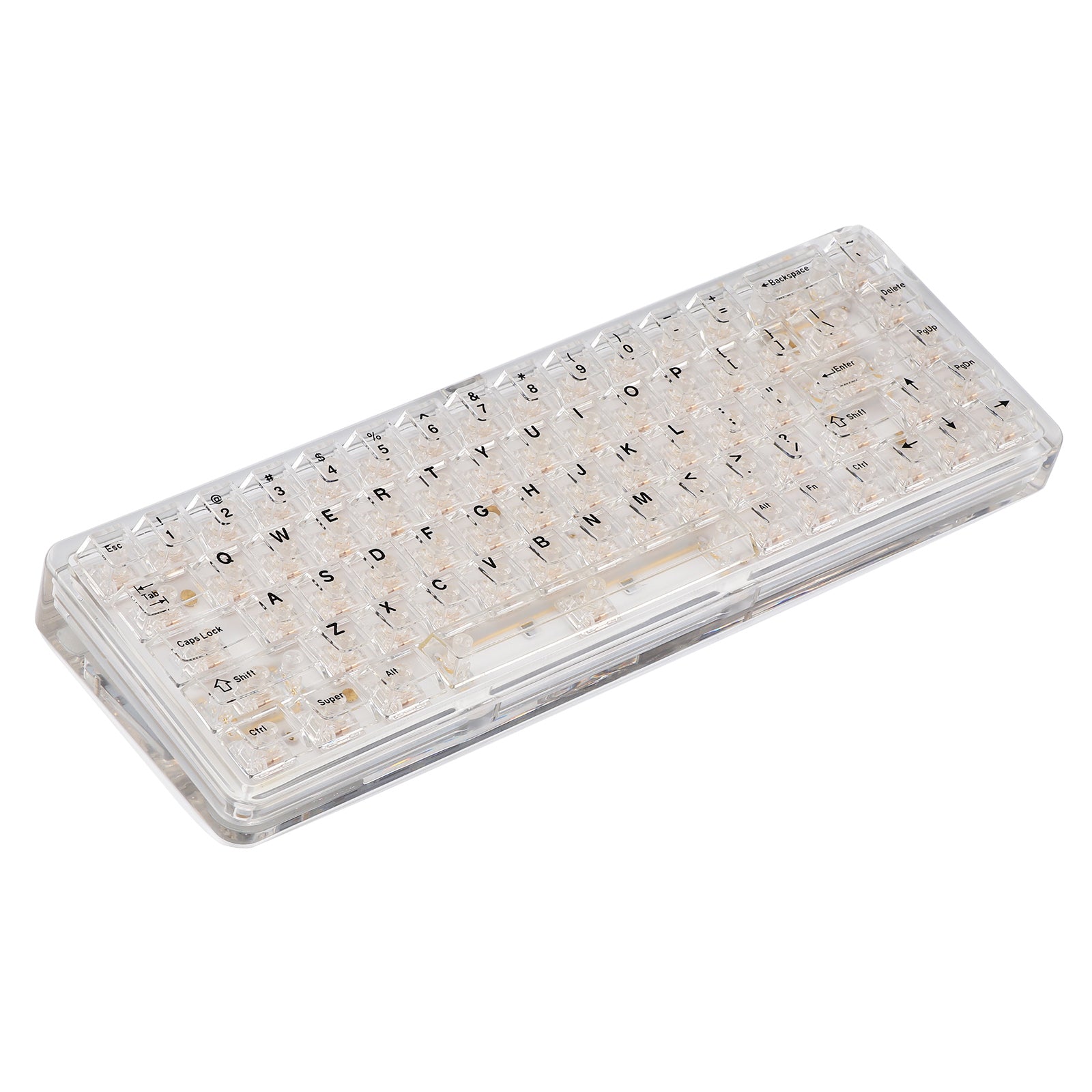 Everglide SK68 Acrylic Translucent Keyboard